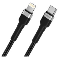 Wozinsky WNBCL1 Lightning / USB-C PD 30W cable 1 m - black