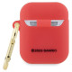 Hello Kitty Silicone 3D Kitty Head case for AirPods 1/2 - fuchsia
