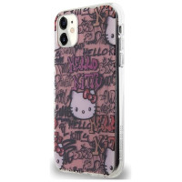 Hello Kitty IML Tags Graffiti case for iPhone 11 / Xr - pink