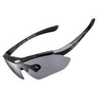 Rockbros 10003 polarized cycling glasses - black