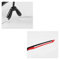 Rockbros 10173 photochromic UV400 cycling glasses - black and red