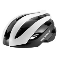 Rockbros 10110004002 bicycle helmet, size M - white and black