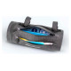 Rockbros AS-051 waterproof handlebar bag - black