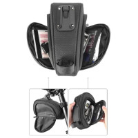 Rockbros C40 bicycle bag under the saddle - black