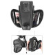 Rockbros C40 bicycle bag under the saddle - black