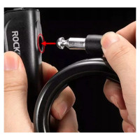 Rockbros RKS515-BK bicycle lock with 1.1 m key - black