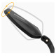 Rockbros 26210001003 rear-view left bicycle mirror - black
