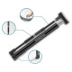 Rockbros 42322821001 floor bicycle pump - black
