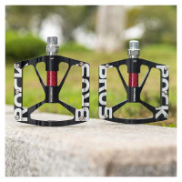 Rockbros 37213071001 Aluminum Alloy Bicycle Pedal Set - Black
