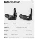 Rockbros BT1007B Bicycle Holder Set with Horns - Black