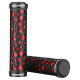 Rockbros 2017-14ARD bicycle grips - black and red