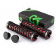 Rockbros 2017-14ARD bicycle grips - black and red