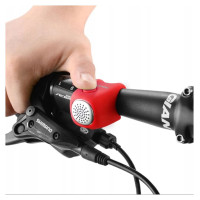 Rockbros CB1709RD electronic bicycle bell - red