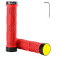 Rockbros 40720007002 bicycle grips with reflector - red