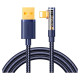 Joyroom Gaming Cable S-UL012A6 Lightning (angled) / USB-A (straight) 2.4A 1.2 m - blue