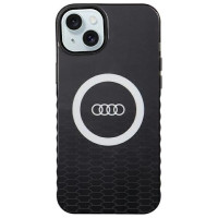 Audi IML Big Logo MagSafe case for iPhone 15 Plus / 14 Plus - black