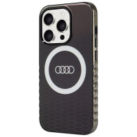 Audi IML Big Logo MagSafe case for iPhone 15 Pro - black