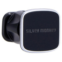Silver Monkey CM-MGN-SM magnetic car air vent holder - black