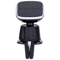 Silver Monkey CM-MGN-SM magnetic car air vent holder - black