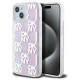 Dkny Liquid Glitter Multilogo case for iPhone 15 / 14 / 13 - pink