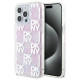 Dkny Etui DKNY Liquid Glitter Multilogo na iPhone 15 Pro Max - różowe