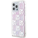 Dkny Etui DKNY Liquid Glitter Multilogo na iPhone 15 Pro Max - różowe