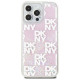 Dkny Etui DKNY Liquid Glitter Multilogo na iPhone 15 Pro Max - różowe