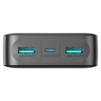 Joyroom Powerbank Joyroom JR-PBF14 20000mAh 2.4A 2x USB-A 1x USB-C - black