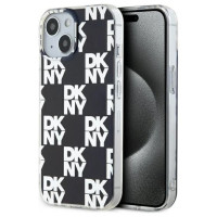 Dkny IML Checkered Mono Pattern case for iPhone 15 / 14 / 13 - black