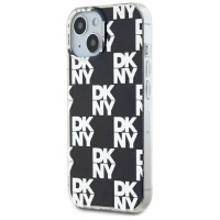 Dkny IML Checkered Mono Pattern case for iPhone 15 / 14 / 13 - black