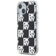 Dkny IML Checkered Mono Pattern case for iPhone 15 / 14 / 13 - black