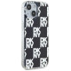 Dkny IML Checkered Mono Pattern case for iPhone 15 / 14 / 13 - black