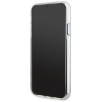 Dkny IML Checkered Mono Pattern & Printed Stripes MagSafe case for iPhone 11 / Xr - beige