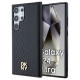 Dkny Leather Pattern Metal Logo MagSafe case for Samsung Galaxy S24 Ultra - black