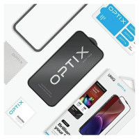 Uniq Optix Vivid glass for iPhone 15 / 14 Pro with applicator