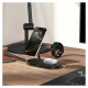 Tech-Protect A12 3in1 MagSafe Inductive Charger for Smartphone/Headphones/Smartwatch - Black