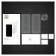 Tech-Protect Supreme Set for iPhone 14 2x tempered glass for display / tempered glass for camera