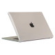 Tech-Protect SmartShell Case for MacBook Air 15" M2 / M3 / 2023-2024 - Transparent