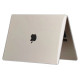 Tech-Protect SmartShell Case for MacBook Air 15" M2 / M3 / 2023-2024 - Transparent