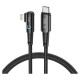 Tech-Protect UltraBoost L Cable Lightning (angled) / USB-C (straight) PD 20W 3A 1m - gray