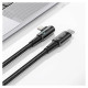 Tech-Protect UltraBoost L Cable Lightning (angled) / USB-C (straight) PD 20W 3A 1m - gray