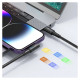 Tech-Protect UltraBoost L Cable Lightning (angled) / USB-C (straight) PD 20W 3A 1m - gray