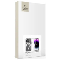 Tech-Protect FlexAir Hybrid MagSafe Case for iPhone 15 Pro - Clear