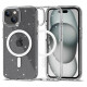 Tech-Protect FlexAir Hybrid MagSafe iPhone 15 Case - Clear Glitter