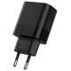 Tech-Protect C20W charger 2x USB-C PD 20W - black