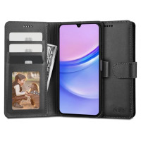 Tech-Protect Wallet Case for Samsung Galaxy A15 4G / 5G - Black