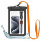 Tech-Protect Waterproof Case UWC9 waterproof for devices up to 8.9" - black and orange
