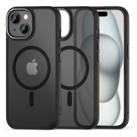 Tech-Protect MagMat 2 MagSafe iPhone 15 Case - Matte Black