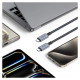 Tech-Protect UltraBoost Max USB-C 4.0 / USB-C 4.0 PD 240W 8K 40Gbps 2m cable - gray