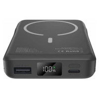 Tech-Protect LifeMag PB31 Power Bank with MagSafe 10000mAh 15W USB-C / USB-A / Built-in USB-C / Lightning Cables - Black